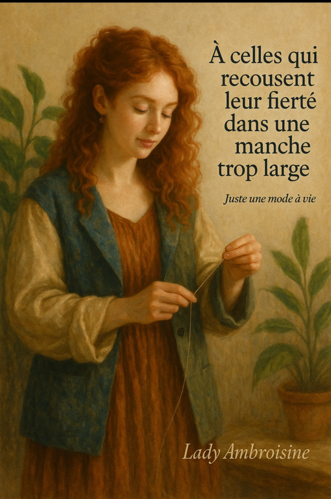 À celles qui recousent leur fierté dans une manche trop large